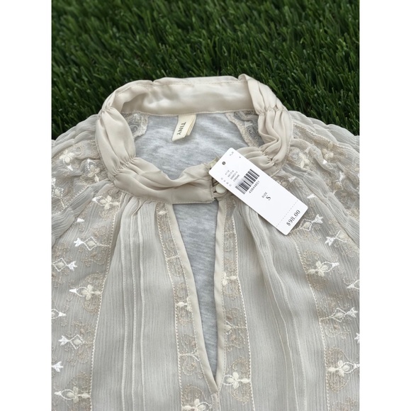 Anthropologie Victorian Cut-out Top - Picture 5 of 8